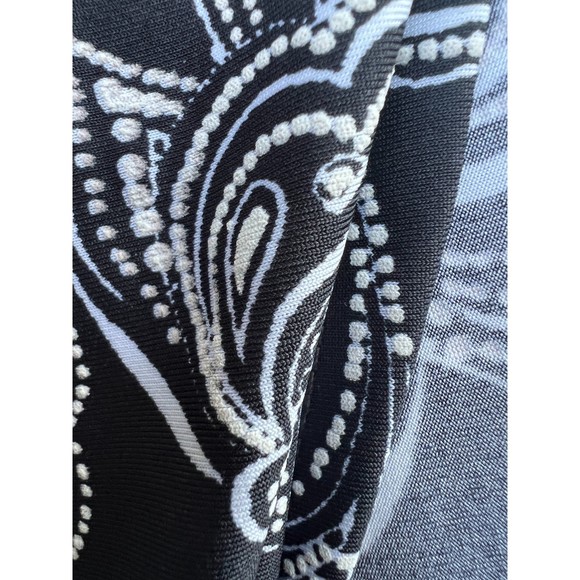 Ruby Rd Black and White Short Sleeve Dress, Size L, NWT! - Picture 5 of 5